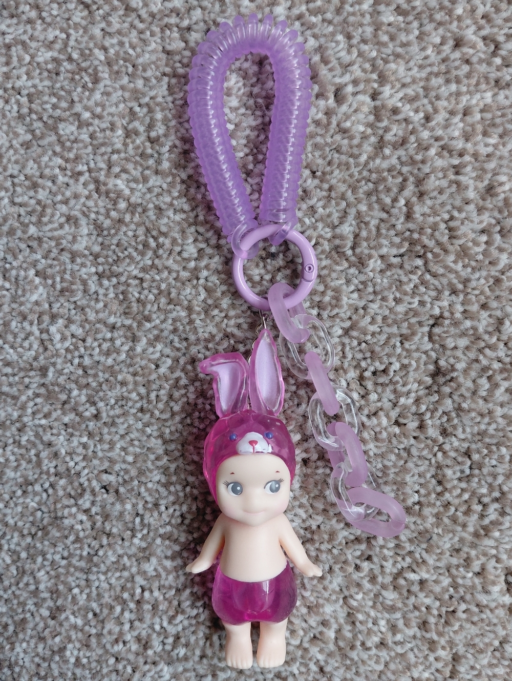Rabbit Doll Keychain